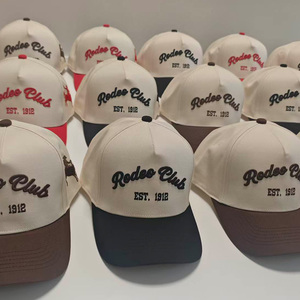 Gorra de Béisbol para Hombre, Moderna, Transpirable, de Algodón, de 5 Paneles, con Logotipo Bordado Personalizado, Gorra Deportiva con Visera Ligeramente Curvada, Gorras Estructuradas - Product Image 1
