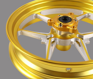 Buje de rueda delantera de 12 pulgadas para Supermoto Niu U1 UQI, sistema de carrocería de motocicleta en nuevas condiciones con ruedas y neumáticos, accesorios - Product Image 6