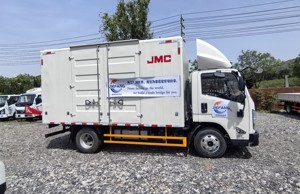 Camion diesel commercial urbain de boîte du transport 4x2 petit - Product Image 3