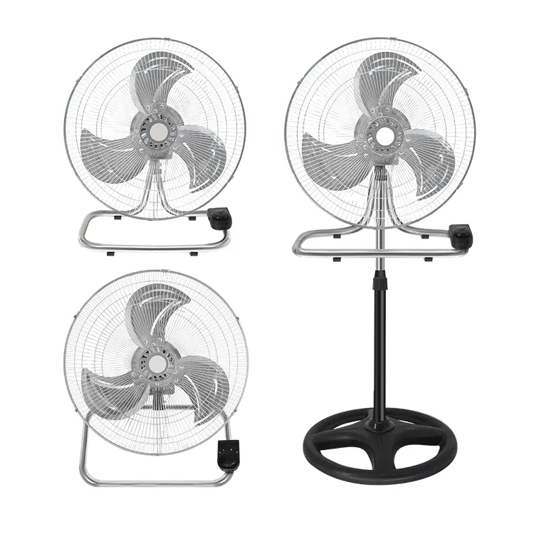 3 in 1 18 inch wall mount stand floor fan Ventilador industrial pedestal standing fan