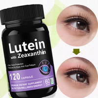 Ausreson OEM Lutéine Vitamine Capsule Myrtille Santé Visuelle Suppléments Bêta-carotène Lutéine et Zéaxanthine Capsules pour les Yeux