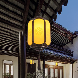 Lámpara de Techo LED para Exteriores, Resistente al Agua IP65, con Control Remoto, para Jardín, Patio, Pasillo, Balcón, Estilo Chino - Product Image 3