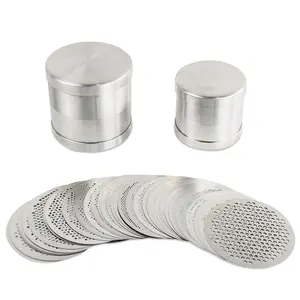 Jewelry Tools Set 0.15mm Thickness 65mm/80mm Diameter For Precise Classification Of Gems Pearls Diamond Sorting Sieve Set