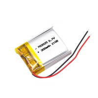 Baterai Li-ion Polimer 702025 3.7V 300mAh Lipo Lithium Polimer Baterai Isi Ulang Akku