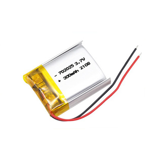 Batterie Li-ion polymère 702025 3.7V 300mAh Lipo Lithium polymère rechargeable Akku - Product Image 3