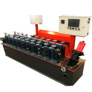 Calibrador de luz de acero para paneles de yeso galvanizado, máquina de fabricación de rollos de quilla pequeña ajustable, utilizado para perfiles Omega - Product Image 1