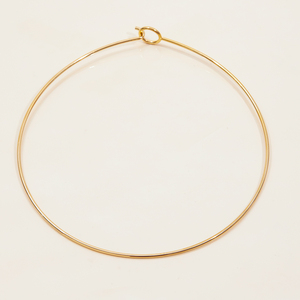 J & D Minimalistische 18K Vergulde Roestvrij Staal Hoge Gepolijste Ketting Ketting Diy Bedels Choker Sieraden - Product Image 5