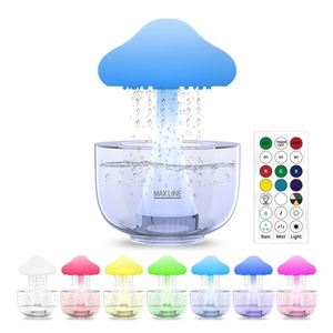 <span class=keywords><strong>Dormir</strong></span> <span class=keywords><strong>relajante</strong></span> 7 Led luz de noche lámpara de noche nuevo elegante difusor humidificador seta <span class=keywords><strong>lluvia</strong></span> Super lindo <span class=keywords><strong>lluvia</strong></span> podría humidificador - Product Image 1