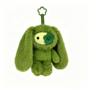 Gantungan Kunci Boneka Kelinci Pelangi JuJu Galaxy Kreatif Kartun Baru 18CM, Hiasan Ransel, Mainan Boneka Custom - Product Image 5