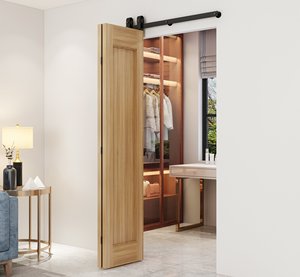 Nội thất gấp cửa trượt hệ thống với thép bản lề cho tủ quần áo hoặc tủ quần áo - Product Image 6