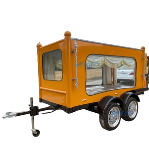 Vehículo de Transporte Especial de Último Diseño, Carro Fúnebre Amarillo Personalizado - Product Image 1
