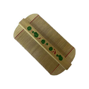 Chino tradicional hecho a mano <span class=keywords><strong>de</strong></span> doble cara dientes finos caspa bambú piojos liendres piojo peine <span class=keywords><strong>de</strong></span> pulgas para niña niño niños Limpieza <span class=keywords><strong>de</strong></span> cabello - Product Image 5