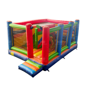 Outdoor Commercial Moonwalk Kids Party Bouncer <b>House</b> Water Slide Jumping Castle With Slides Children Blower <b>Inflatable</b> Ca - Product Image 6