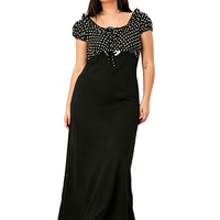Robe longue noire grande taille pour femme 2026, à nouer devant, pour soirée d'été, en satin pailleté, décontractée, unie, taille naturelle, lavable, style vintage