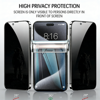 Film de protection d'écran en hydrogel anti-rayures, anti-traces de doigts, anti-espion, personnalisé OEM ODM pour machine de découpe