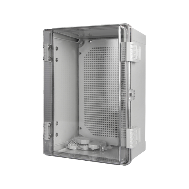 Outdoor IP67 Waterproof ABS Plastic Electric Junction Box 225*125*110MM Hinged Transparent Electronics Instrument Enclosure