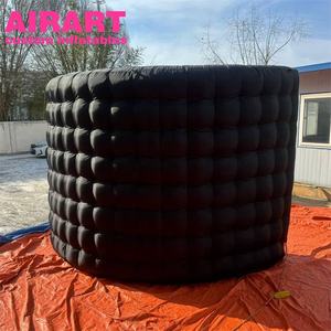 흑백 풍선 조명 벽, 전시용 저렴한 풍선 포토 부스 벽 - Product Image 2