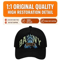 Gorras de Puerto Rico de Alta Calidad, Gorras Deportivas con Logotipo Bordado en 3D, Gorras de Béisbol Originales de 5 Paneles, Gorras Originales de Rico