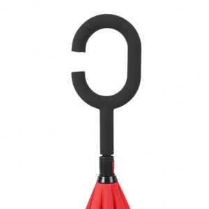 Custom Logo Windproof Reverse Umbrella Hands Free Double Layer Rain Protection for Outdoor Giveaways - Product Image 6