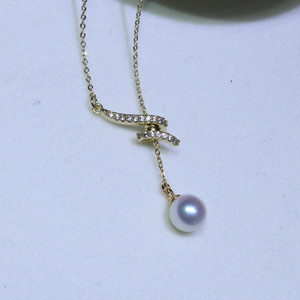 Collier de perles naturelles Meisong pour bébé, 5 couches, haute qualité, 5-4 mm, multi-brins, avec boîte cadeau, nouvel accessoire de beauté - Product Image 4