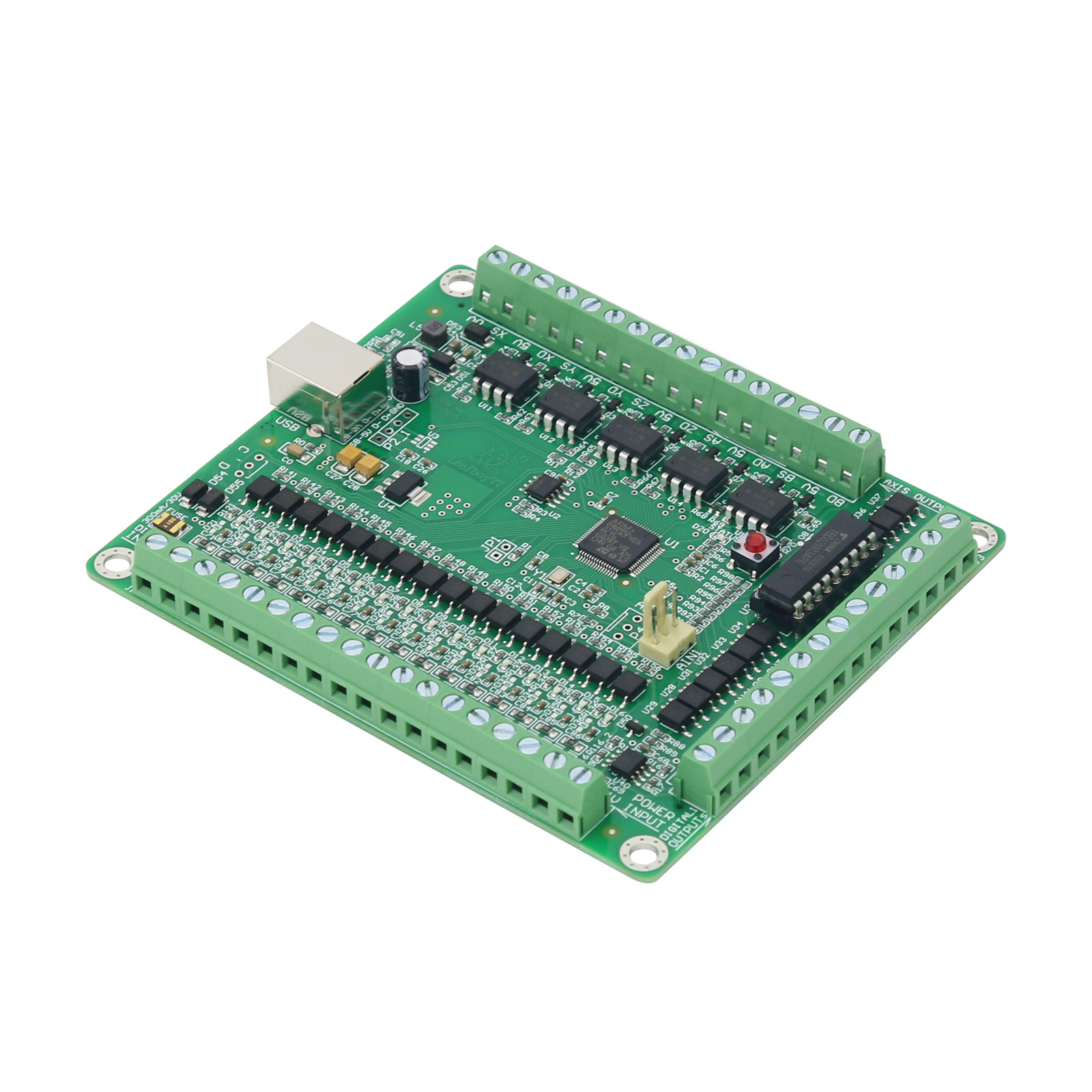 LF77-AKZ250 USB 3.0 NPN(B) Mach3 5-Axis CNC Controller Board for