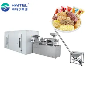 Good Performance Automatic Oatmeal Chocolate Oats Energy Cereal Bar Making Processing Machine