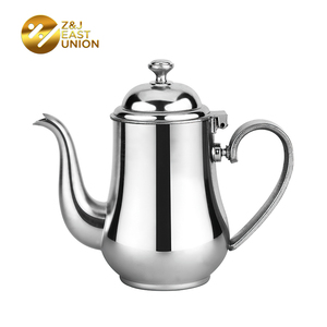 Restaurants haut de gamme Hôtels Cafés Café commercial Cafetière plaquée argent classique - Product Image 2