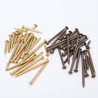 1.2mm 1.5mm 2.0mm 2.8mm Pur Clou De Cuivre En Laiton À Tête Ronde Ongles