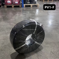 Câble électrique DC noir et rouge H1Z2Z2-K 4mm 6mm 10mm LSZH, câble solaire 1500V, câble PV en cuivre étamé 6mm² pour panneau solaire