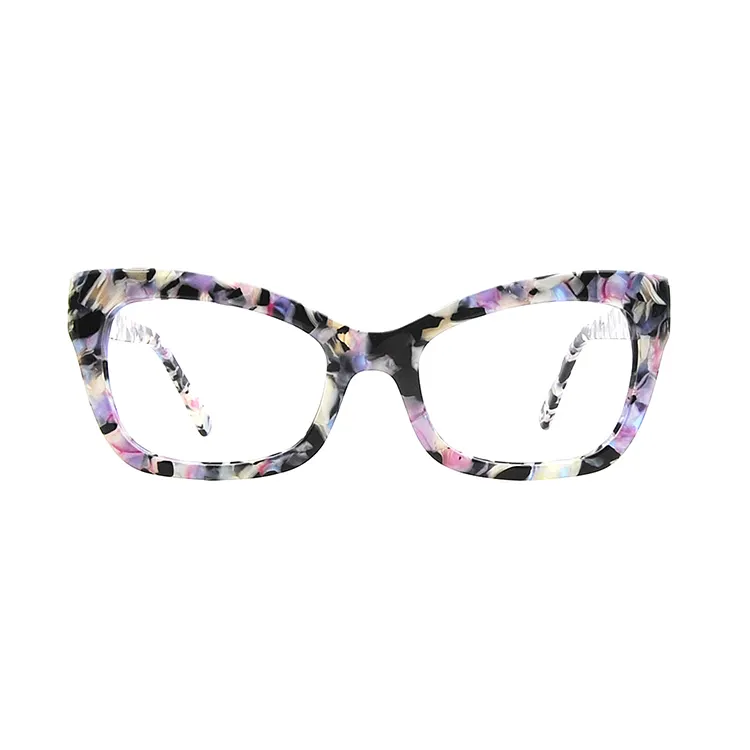 thick acetate spectacle frame Cat eye Acetate Eyeglasses Optical Glasses Frames Manufacturers