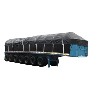 Bâche de bateau gonflable rigide en tissu imperméable brillant et mat pour auvent et couverture de camion