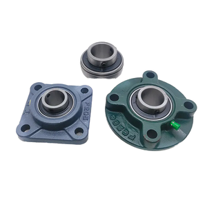 Unidad de Rodamiento Tipo Y, Chumaceras FYC 60 TF, Rodamiento de Bloque de Almohada con <span class=keywords><strong>Brida</strong></span> Redonda UCFC212, Lubricación por Grasa, Carcasa de Hierro Fundido, Precisión P5 - Product Image 2