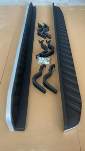 Pickup 4x4 phụ kiện bên ngoài chạy Hội Đồng Quản trị bên bước phù hợp cho Ford Ranger T6 T7 T8 2012 2015 2019 sắt + PP - Product Image 3