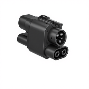 อะแดปเตอร์แปลงหัวชาร์จรถยนต์ไฟฟ้าจากแบบ CCS2 เป็นแบบ CCS1 รองรับการชาร์จเร็ว 200 กิโลวัตต์ 200 แอมป์ ด้วยกระแสตรง (DC) ตามมาตรฐานอเมริกันใหม่เป็นมาตรฐานยุโรป - Product Image 1