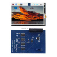 Pantalla táctil de resistencia de 3,5 pulgadas para Raspberry Pi 4B 3B + 3B Zero 2W Zero W Placas DE DESARROLLO universales 3,5 "Raspberry Pi LCD