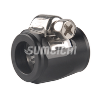 SUMEICHI Finisseurs hexagonaux de haute qualité AN6 I.D. Raccord de serrage d'extrémité de tuyau en aluminium anodisé de 16.0mm AN8 AN10