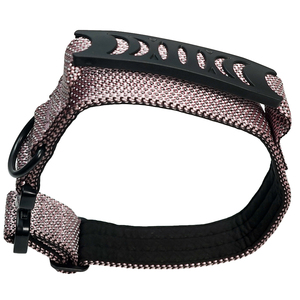 Reflective Tactical Dog <b>Collar</b> with Handle, Nylon Safety Glowing Pet <b>Collar</b> with Metal Buckle for Large Dogs - Product Image 5