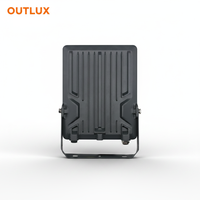 Reflector LED DOB de Alta Luminosidad de 50W a 400W, Carcasa de Aluminio con Lente de PC, IP65 Impermeable, 120lm/W, para Jardín