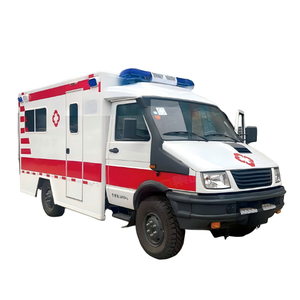 Nouvelle ambulance électrique diesel, camion de transport d'urgence pour patients en soins intensifs, transmission automatique, Euro 4, châssis personnalisable OEM - Product Image 1