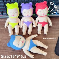 Boneka Natasha Kain Hitam Mainan Lintas Negara Terlaris Sensasi Internet Populer Mainan Remas Pereda Stres untuk Bayi (0-2 tahun)