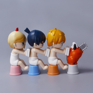 Q-Version Sawing Demons Series Statuettes personnalisées Miniatures personnalisées Art Collectibles pour les amateurs et les amateurs d'artisanat - Product Image 2