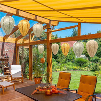 Piège à guêpes en lanterne en papier imperméable pour extérieur, répulsif anti-insectes, déguisement suspendu pour le contrôle des abeilles et des frelons
