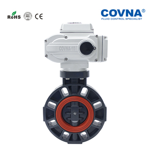 Válvula de Mariposa COVNA de 2 Pulgadas, 24V CC, de PVC, para Control de Flujo de Agua - Product Image 3