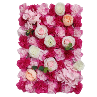 Panneaux de fond de mariage personnalisés, fleurs de pivoine artificielles, mur de fond pour la remise des diplômes, le Nouvel An, la fête des mères, usage décoratif