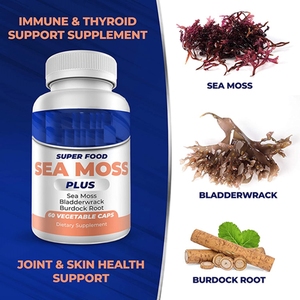 Capsules du système immunitaire amélioré au prix d'usine pour femmes, mousse de mer sauvage, pilules de couture irlandais - Product Image 4