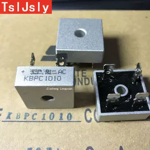 Tsljsly mới chèn trực tiếp kbpc1010 Dip-4 10a1000v CHỈNH LƯU cầu Stacker mô-đun vuông góc kbpc1010