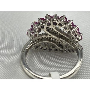 Nuevo Anillo de Rubí de Lujo Más Vendido, Plata de Ley 925, Regalo para Fiestas, Bodas, Compromisos, Ceremonias Religiosas y Eventos - Product Image 5