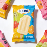 Sacs d'emballage personnalisés pour glaces et bâtonnets de crème glacée, scellables à chaud, pour aliments surgelés, pour bâtonnets de crème glacée et sucettes glacées