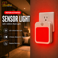 Veilleuse LED à détecteur de mouvement Amazen en promotion, à brancher sur prise murale pour chambre, cuisine, armoire, escalier, toilettes