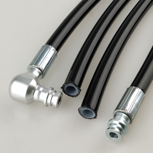 Tubo <span class=keywords><strong>in</strong></span> PTFE ondulato intrecciato <span class=keywords><strong>in</strong></span> acciaio inossidabile rivestito <span class=keywords><strong>in</strong></span> PU - Product Image 4
